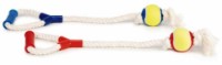 Jucărie pentru câini Beeztees Tennis Ball with Rope (640966)