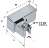 Душевой держатель Remer 339S фото №2 — интернет-магазин Desire.md