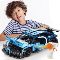Constructor cu telecomanda Pingao Bugatti Blue 433pcs imaginea #2 — magazin online Desire.md