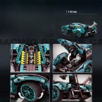 Constructor JIQILE Racing Car 1148pcs imaginea #7 — magazin online Desire.md