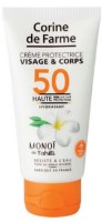 Солнцезащитный крем Corine de Farme Sun Cream Monoi SPF50 50ml фото №1 — интернет-магазин Desire.md