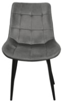Scaun Deco Hans Dark Grey/Black Legs imaginea #2 — magazin online Desire.md
