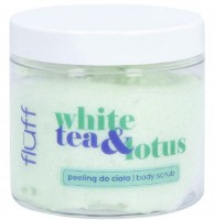Scrub pentru corp Fluff White tea and Lotus 160ml imaginea #1 — magazin online Desire.md