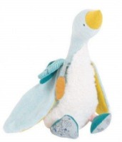 Jucărie de pluș Moulin Roty Small Blue Goose MR714021