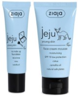 Set Cadou Ziaja No Make-up Fondation 30ml + Face Cream Mousse 50ml