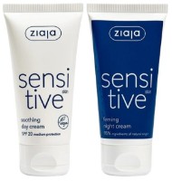 Set Cadou Ziaja Sensitive Day Cream 50ml + Sensitive Night Cream 50ml