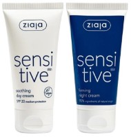 Set Cadou Ziaja Sensitive Day Cream 50ml + Sensitive Night Cream 50ml
