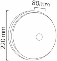 Plafonieră Horoz Bolkar-20 6400К (071-014-0020) imaginea #2 — magazin online Desire.md