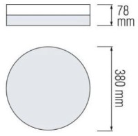 Plafonieră Horoz Eternal-36 6400К (027-013-0036) imaginea #2 — magazin online Desire.md