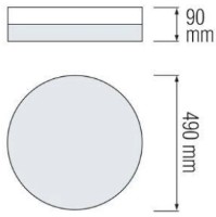 Plafonieră Horoz Eternal-48 6400К (027-013-0048) imaginea #2 — magazin online Desire.md