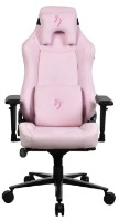 Scaun gaming Arozzi Vernazza SuperSoft Fabric Pink imaginea #1 — magazin online Desire.md