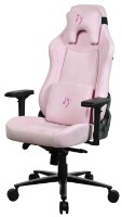 Scaun gaming Arozzi Vernazza SuperSoft Fabric Pink imaginea #2 — magazin online Desire.md