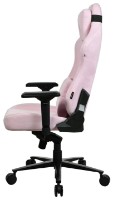 Scaun gaming Arozzi Vernazza SuperSoft Fabric Pink imaginea #4 — magazin online Desire.md