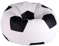Fotoliu puf BeanBag Ares XL Белый/Чёрный imaginea #1 — magazin online Desire.md
