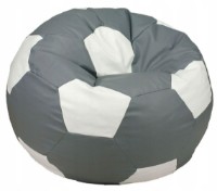 Fotoliu puf BeanBag Ares XXL Серый/Белый imaginea #1 — magazin online Desire.md