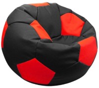 Fotoliu puf BeanBag Ares XXL Чёрный/Красный imaginea #1 — magazin online Desire.md