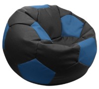 Fotoliu puf BeanBag Ares XXL Чёрный/Синий imaginea #1 — magazin online Desire.md