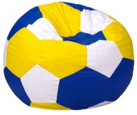 Fotoliu puf BeanBag Ares XL экокожа Синий/Жёлтый/Белый imaginea #1 — magazin online Desire.md