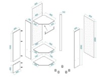 Прихожая Arta Mobilei Urban 2.5.3.4 AM84 фото №4 — интернет-магазин Desire.md