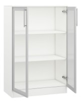 Витрина Mobildor-Lux Practik 120x80x40 White (10008872) фото №2 — интернет-магазин Desire.md