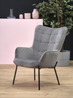 Кресло Halmar Castel Grey фото №3 — интернет-магазин Desire.md