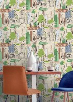 Tapete Ornamy 8056-01 Town imaginea #3 — magazin online Desire.md