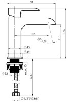Baterie lavoar Rubineta Ultra-18 N (U80008N) imaginea #2 — magazin online Desire.md