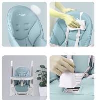 Scaun de masa Ivolia Q6 Pro Blue imaginea #2 — magazin online Desire.md