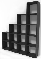 Etajeră Smartex Box Set 415 Negru