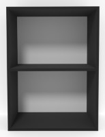 Etajeră Smartex Box 600 2 Negru imaginea #2 — magazin online Desire.md