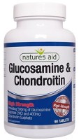 Protecție de articulație Natures Aid Glucosamine 500mg & Chondroitin 400mg 90tab