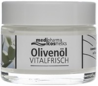Cremă pentru față Medipharma Cosmetics Olivenöl Vitalfrisch +Q10 Night Cream 50ml