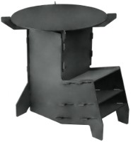 Разборная туристическая печь AibGrill Eco-Turbo Travel Mini (22022)