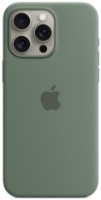 Чехол Apple iPhone 15 Pro Silicone Case with MagSafe Cypress фото №1 — интернет-магазин Desire.md