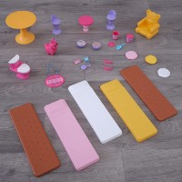 Căsuță pentru păpuși Kidkraft Candy Castle Dollhouse (20242-MSN) imaginea #3 — magazin online Desire.md