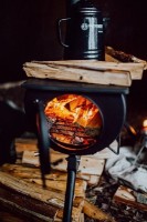 Печь-камин Petromax Loki2 Camping Stove and Tent Oven фото №8 — интернет-магазин Desire.md