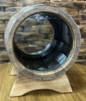 Бочка для вина Карпаты Карпатский дуб (стеклянное дно) 3л фото №2 — интернет-магазин Desire.md