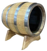 Бочка для вина Карпаты Карпатский дуб (стеклянное дно) 5л