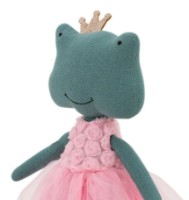 Jucărie de pluș Orange Toys Fiona the Frog: Pink Dress with Roses (CM12-15/S03) imaginea #4 — magazin online Desire.md