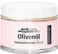 Cremă pentru față Medipharma Cosmetics Olivenöl Intensive Rose Night Cream 50ml