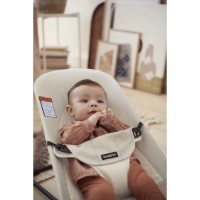 Șezlong pentru bebeluși BabyBjorn Balance Silver White Mesh (005029A) imaginea #5 — magazin online Desire.md