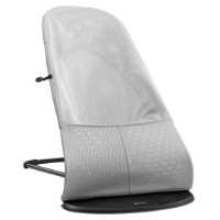 Șezlong pentru bebeluși BabyBjorn Balance Silver White Mesh (005029A) imaginea #6 — magazin online Desire.md
