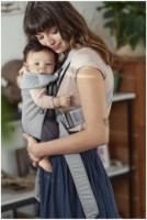 Кенгуру для новорожденных BabyBjorn Mini Grey 3D Mesh (021018E1) фото №4 — интернет-магазин Desire.md
