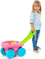 Set de construcție Molto Wagon Blocks Pink 23461 imaginea #2 — magazin online Desire.md