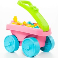 Set de construcție Molto Wagon Blocks Pink 23461 imaginea #3 — magazin online Desire.md
