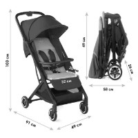 Коляска Jane Rocket Pro Grey (2313 U05) фото №10 — интернет-магазин Desire.md