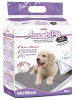 Scutece pentru câini Record AssorbiPiu' Con Carbone Attivo 60x90cm 10pcs