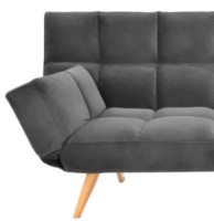 Canapea Deco LM-58 Grey Velvet imaginea #5 — magazin online Desire.md