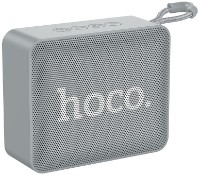 Портативная акустика Hoco BS51 Gold Brick Grey фото №1 — интернет-магазин Desire.md
