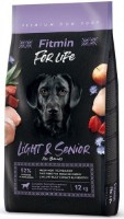 Hrană uscată pentru câini Fitmin For Life Light & Senior 12kg.